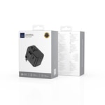 Wiwu Wi-UA006 Çoklu Universal TR/US/UK/AUS/EU Uyumlu Seyahat Şarj Adaptörü 45W