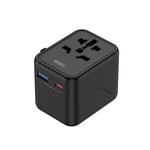 Wiwu Wi-UA012 Çoklu Universal TR/US/UK/AUS/EU Uyumlu Seyahat Şarj Adaptörü 12W