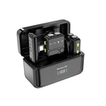 Wiwu Wi-WM005 2in1 Type-C ve Lightning Portlu ANC Özellikli Kablosuz Yaka Mikrofonu