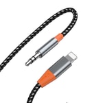 Wiwu YP06 Lightning To 3.5mm Aux Audio Ses Kablosu 1.2M