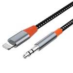 Wiwu YP06 Lightning To 3.5mm Aux Audio Ses Kablosu 1.2M
