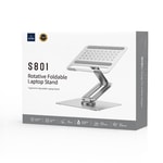 Wiwu ZM-S801 Dönebilen Katlanabilir Ayarlanabilir Laptop Standı