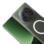 Xiaomi 13 Ultra Kamera Korumalı M-Safe Şarj Özellikli Şeffaf Zore London Sert PC Kapak