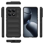 Xiaomi 14T Pro Kılıf Esnek TPU Oyuklu Arka Yüzey Tasarımlı Zore Etnik Silikon Kapak