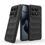 Xiaomi 14T Pro Kılıf Esnek TPU Oyuklu Arka Yüzey Tasarımlı Zore Etnik Silikon Kapak