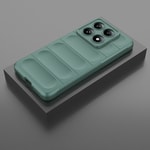 Xiaomi 14T Pro Kılıf Esnek TPU Oyuklu Arka Yüzey Tasarımlı Zore Etnik Silikon Kapak