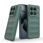 Xiaomi 14T Pro Kılıf Esnek TPU Oyuklu Arka Yüzey Tasarımlı Zore Etnik Silikon Kapak