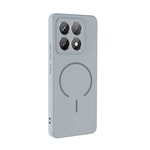 Xiaomi 14T Pro Kılıf M-safe Şarj Özellikli Zore Meta Kapak