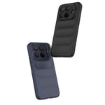 Xiaomi 15T Pro Kılıf Esnek TPU Oyuklu Arka Yüzey Tasarımlı Zore Etnik Silikon Kapak