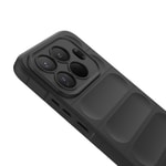 Xiaomi 15T Pro Kılıf Esnek TPU Oyuklu Arka Yüzey Tasarımlı Zore Etnik Silikon Kapak