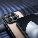 Xiaomi 15T Pro Kılıf Kamera Korumalı Şeffaf Arka Yüzey Zore New Roll Kapak