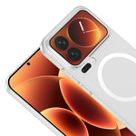 Xiaomi 17 Pro Kamera Korumalı M-Safe Şarj Özellikli Şeffaf Zore London Sert PC Kapak