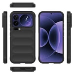 Xiaomi 17 Pro Max Kılıf Esnek TPU Oyuklu Arka Yüzey Tasarımlı Zore Etnik Silikon Kapak