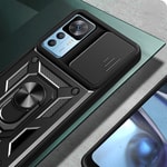 Xiaomi Mi 12T Pro Kılıf Magnetik Standlı Kamera Korumalı Zore Sürgülü Vega Kapak
