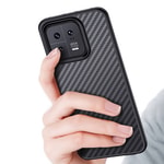 Xiaomi Mi 13 Kılıf Aramid Karbon Fiber M-safe Özellikli Wlons Radison Kapak