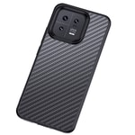 Xiaomi Mi 13 Kılıf Aramid Karbon Fiber M-safe Özellikli Wlons Radison Kapak