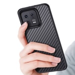 Xiaomi Mi 13 Pro Kılıf Aramid Karbon Fiber M-safe Özellikli Wlons Radison Kapak