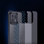 Xiaomi Mi 13 Pro Kılıf Aramid Karbon Fiber M-safe Özellikli Wlons Radison Kapak
