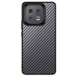 Xiaomi Mi 13 Pro Kılıf Aramid Karbon Fiber M-safe Özellikli Wlons Radison Kapak
