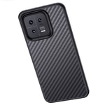 Xiaomi Mi 13 Pro Kılıf Aramid Karbon Fiber M-safe Özellikli Wlons Radison Kapak