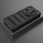 Xiaomi Mi 13 Ultra Kılıf Esnek TPU Oyuklu Arka Yüzey Tasarımlı Zore Etnik Silikon Kapak