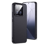 Xiaomi Mi 14 Pro Kılıf Aramid Karbon Fiber M-safe Özellikli Wlons Radison Kapak