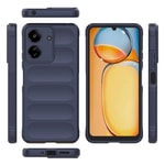 Xiaomi Poco C65 Kılıf Esnek TPU Oyuklu Arka Yüzey Tasarımlı Zore Etnik Silikon Kapak