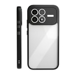 Xiaomi Poco F8 Pro Kılıf Kamera Korumalı Şeffaf Arka Yüzey Zore New Roll Kapak