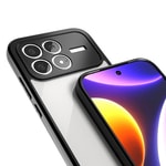 Xiaomi Poco F8 Pro Kılıf Kamera Korumalı Şeffaf Arka Yüzey Zore New Roll Kapak