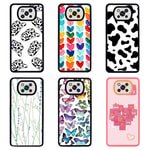 Xiaomi Poco X3 Kılıf Zore M-Fit Desenli Kapak