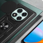 Xiaomi Poco X7 Kılıf Magnetik Standlı Kamera Korumalı Zore Sürgülü Vega Kapak