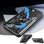 Xiaomi Poco X7 Pro Kılıf Magnetik Standlı Kamera Korumalı Zore Sürgülü Vega Kapak