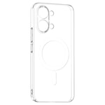 Xiaomi Poco X8 Pro Max Kamera Korumalı M-Safe Şarj Özellikli Şeffaf Zore London Sert PC Kapak