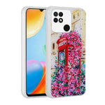 Xiaomi Redmi 10C Kılıf Simli Desenli Kamera Korumalı Parlak Zore Popy Kapak