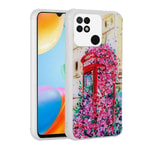 Xiaomi Redmi 10C Kılıf Simli Desenli Kamera Korumalı Parlak Zore Popy Kapak