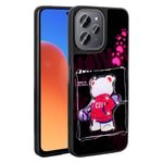 Xiaomi Redmi 12 4G Kılıf Parlayan Kabartmalı İkonik Figürlü Zore Amas Silikon Kapak