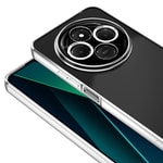 Xiaomi Redmi 14C 4G Kılıf Kamera Korumalı Logo Gösteren Zore Omega Kapak