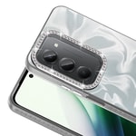 Xiaomi Redmi 15 Kılıf Airbagli Parlak Taş Detay Tasarımlı Zore Esila Kapak
