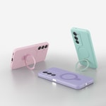 Xiaomi Redmi 15 Kılıf M-safe Şarj Özellikli Standlı Zore Samara Kapak
