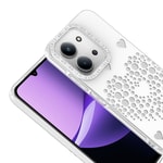 Xiaomi Redmi 15C Kılıf Damla Taşlı Zore Rivas Sert PC Kapak