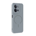 Xiaomi Redmi 15C Kılıf M-safe Şarj Özellikli Zore Meta Kapak