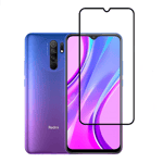 Xiaomi Redmi 9 Zore Kenarları Kırılmaya Dayanıklı Cam Ekran Koruyucu