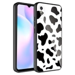 Xiaomi Redmi 9A Kılıf Kamera Korumalı Desenli Sert Silikon Zore Epoksi Kapak