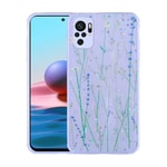 Xiaomi Redmi Note 10 Kılıf Simli Desenli Kamera Korumalı Parlak Zore Popy Kapak