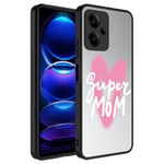Xiaomi Redmi Note 12 5G Kılıf Aynalı Desenli Kamera Korumalı Parlak Zore Mirror Kapak