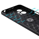 Xiaomi Redmi Note 12 5G Kılıf Zore Ravel Silikon Kapak
