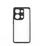 Xiaomi Redmi Note 13 Pro 4G Kılıf Kamera Korumalı Şeffaf Arka Yüzey Zore New Roll Kapak