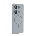 Xiaomi Redmi Note 13 Pro 4G Kılıf M-safe Şarj Özellikli Zore Meta Kapak
