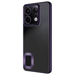 Xiaomi Redmi Note 13 Pro 5G Kılıf Kamera Korumalı Logo Gösteren Zore Omega Kapak