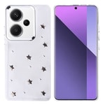 Xiaomi Redmi Note 13 Pro Plus 5G Kılıf Airbag Tasarımlı Simli Şeffaf Zore Kutup Kapak